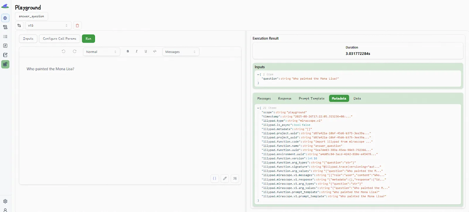 Lilypad Playground Trace