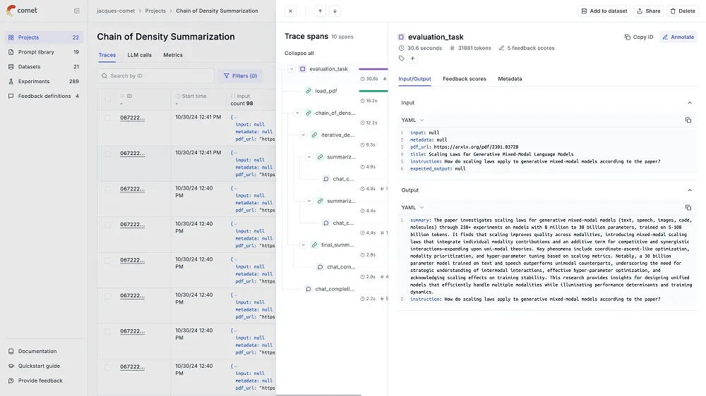 Opik Evaluation Task
