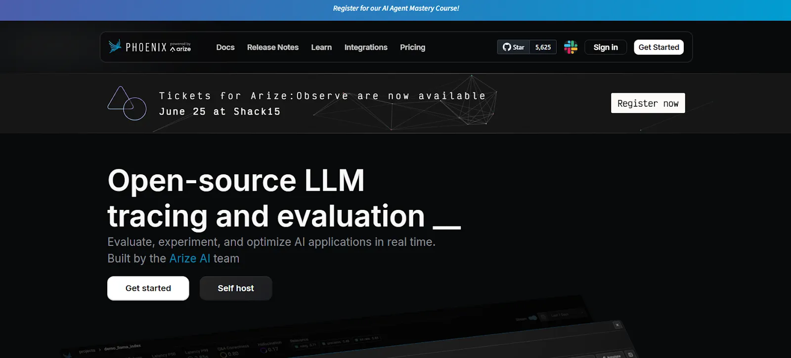 Phoenix Landing Page
