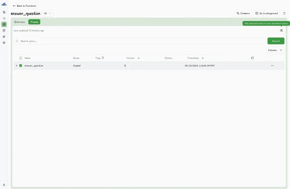 Lilypad Answer Question Annotations