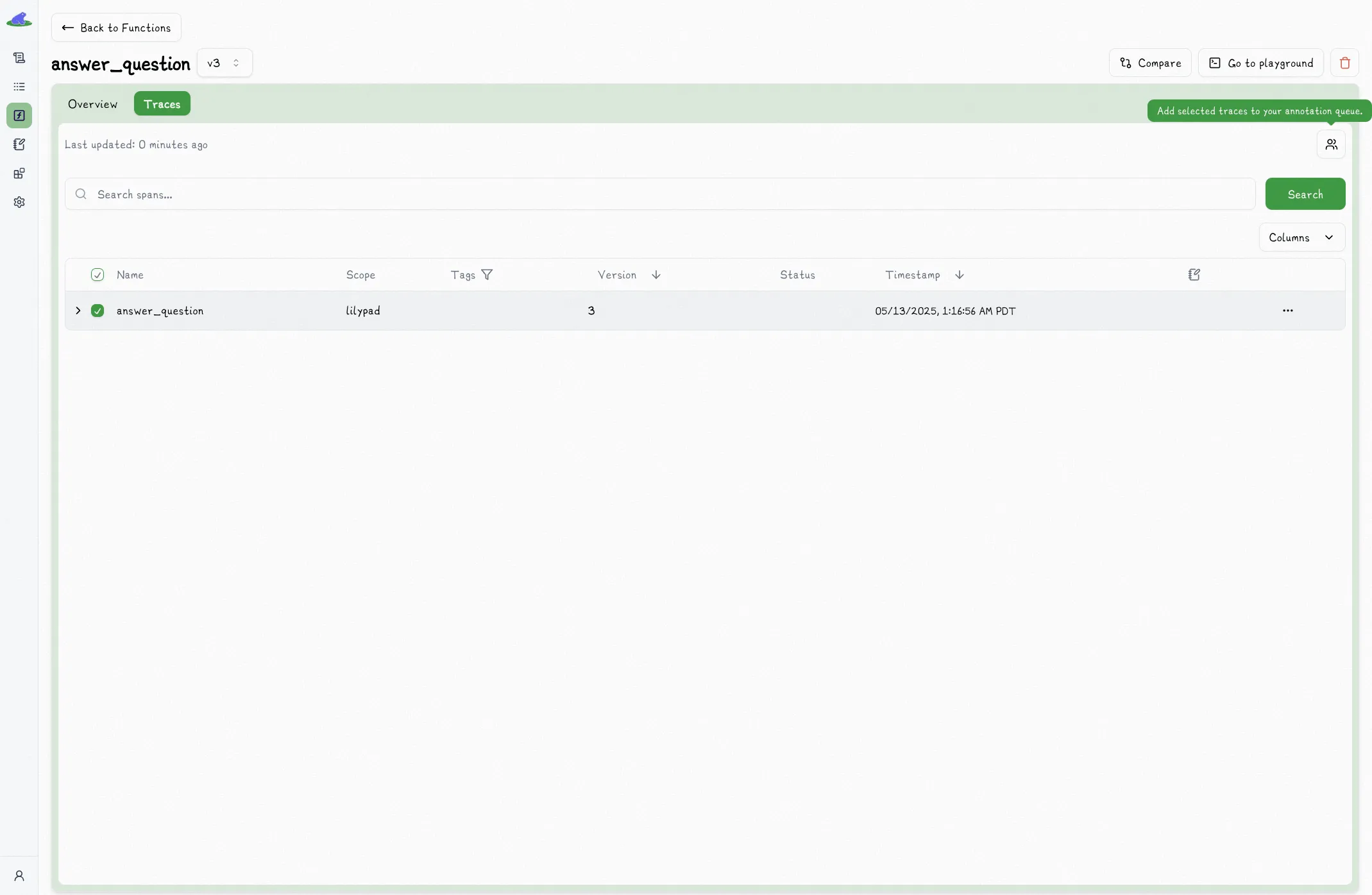Click Assign Annotation
